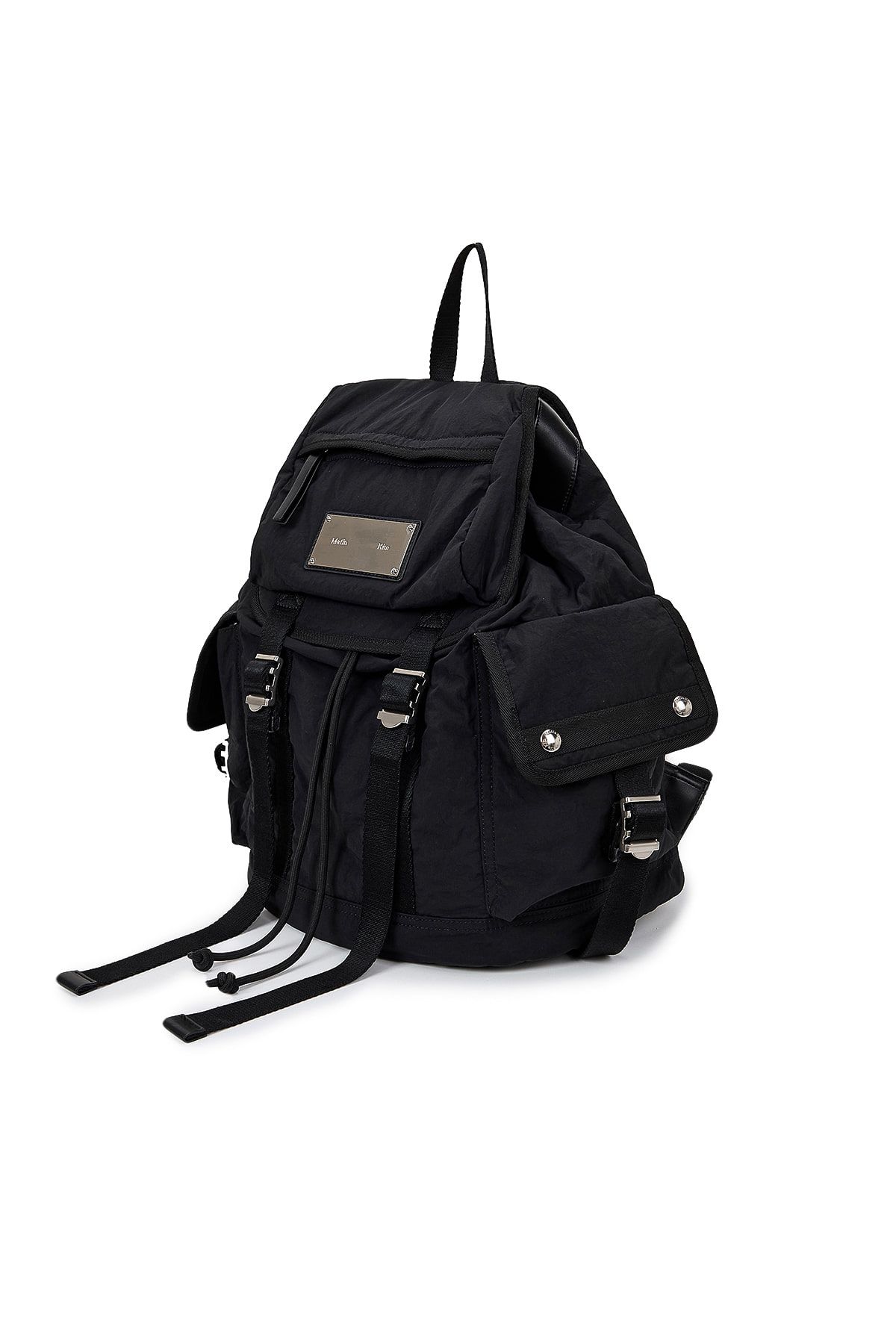Matin Kim Large Backpack 黒 MATIN KIM POCKET UTILITY LARGE BACKPACK | WY Store