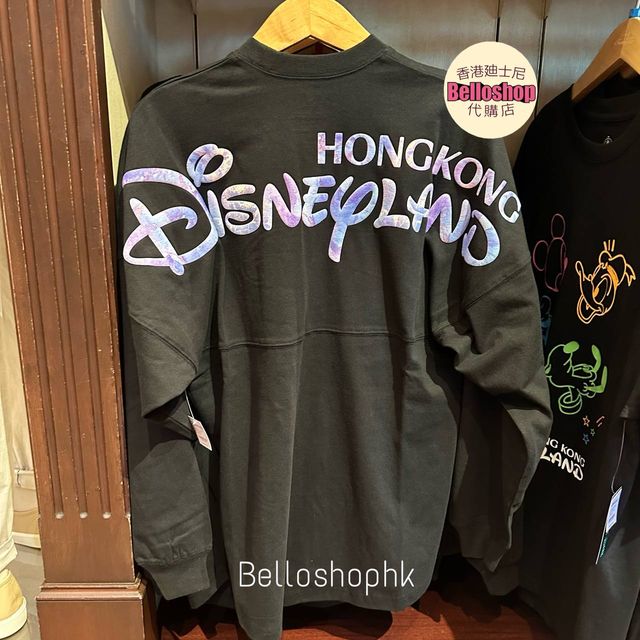HKDL - Hong Kong Disenyland Black Spirit Jersey Unisex Adult