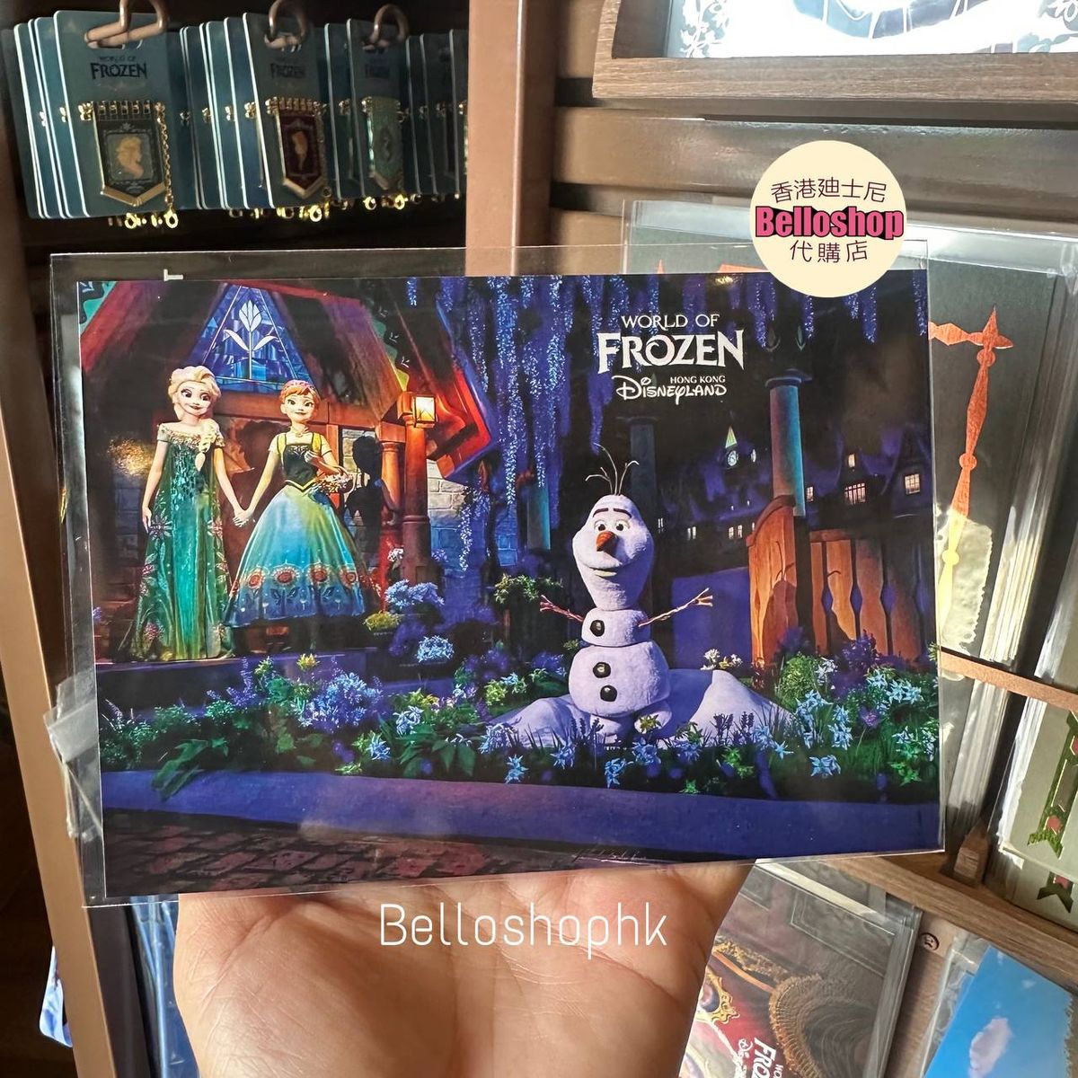 HKDL - Stamp Set “ World of Frozen 1st Anniversary 2024