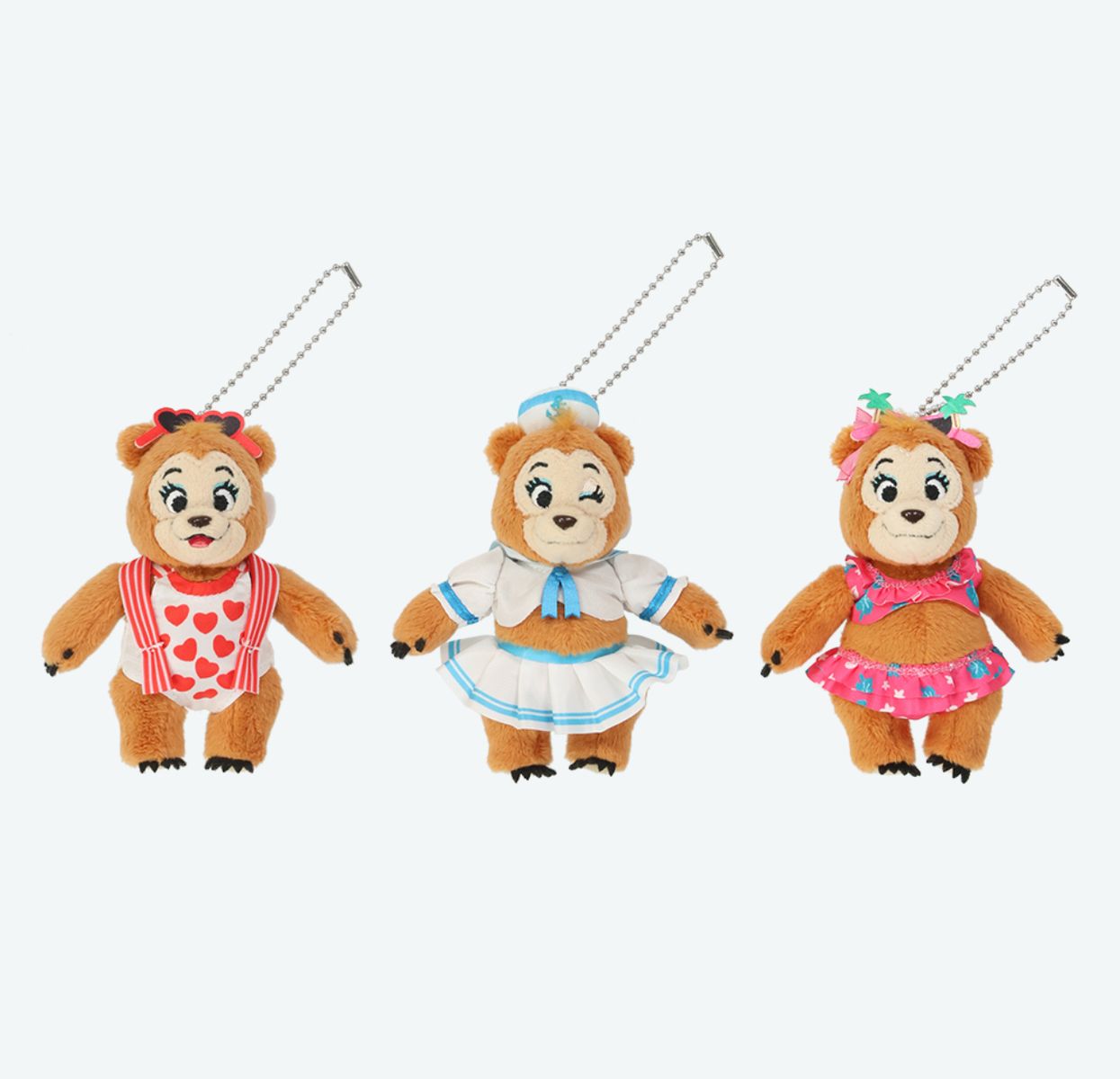 TDR - Country Bear Jamboree Plush Keychain Set (Release Date : 05