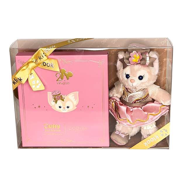 HKDL - LinaBell Mini Plush with GODIVA Premium Chocolate Gift Set