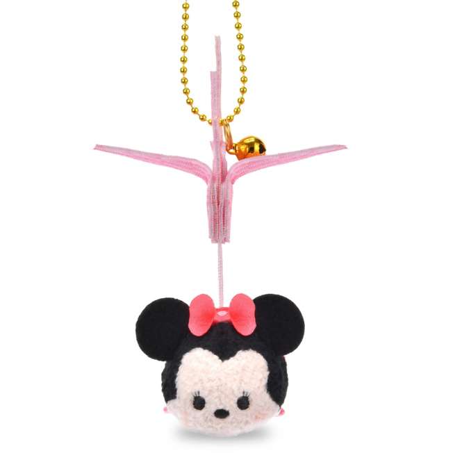 MINOMI KEYRING ぬいぐるみ JDS - Minnie Mouse Tsum Tsum Plush Keychain 