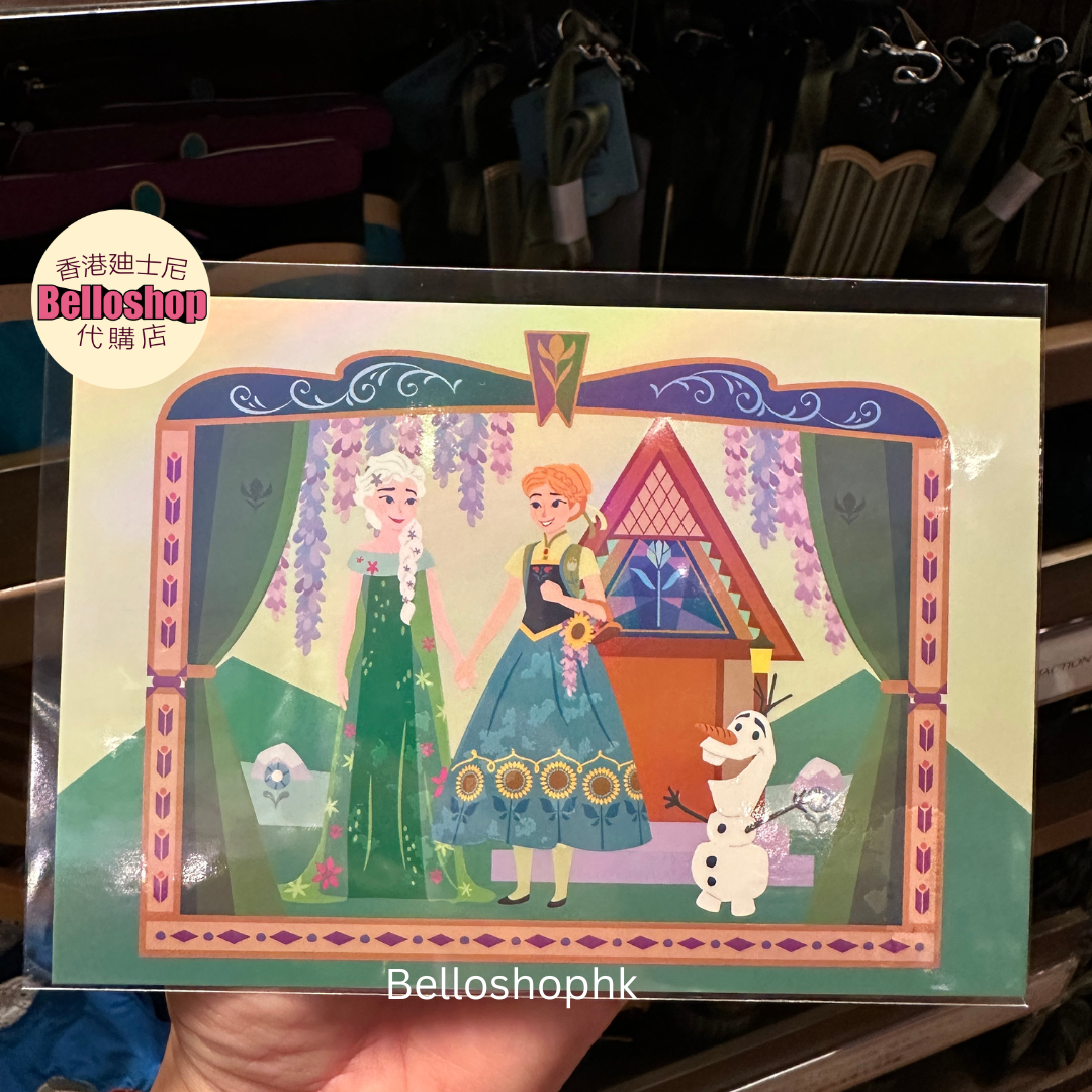 HKDL - Stamp Set “ World of Frozen 1st Anniversary 2024