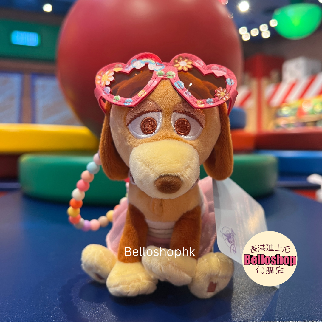 HKDL - Slinky Dog Plush Keychain 