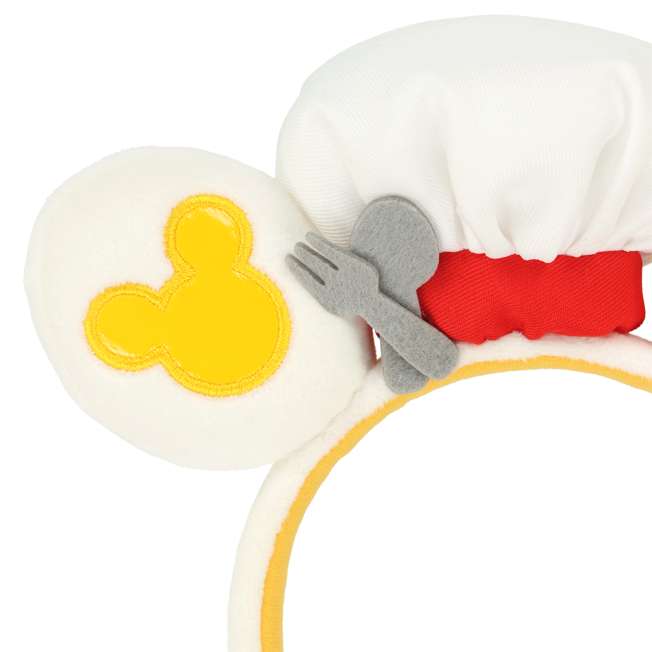 TDR - Chef Mickey Mouse White Plush Hat Ear (Release Date  display picture 3