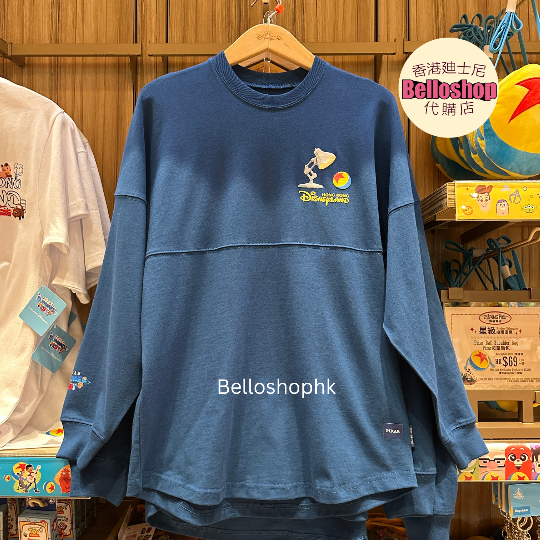 Hong Kong Disneyland Pixar 希少スピジャ（Lサイズ） HKDL - Spirit Jersey for Adult 