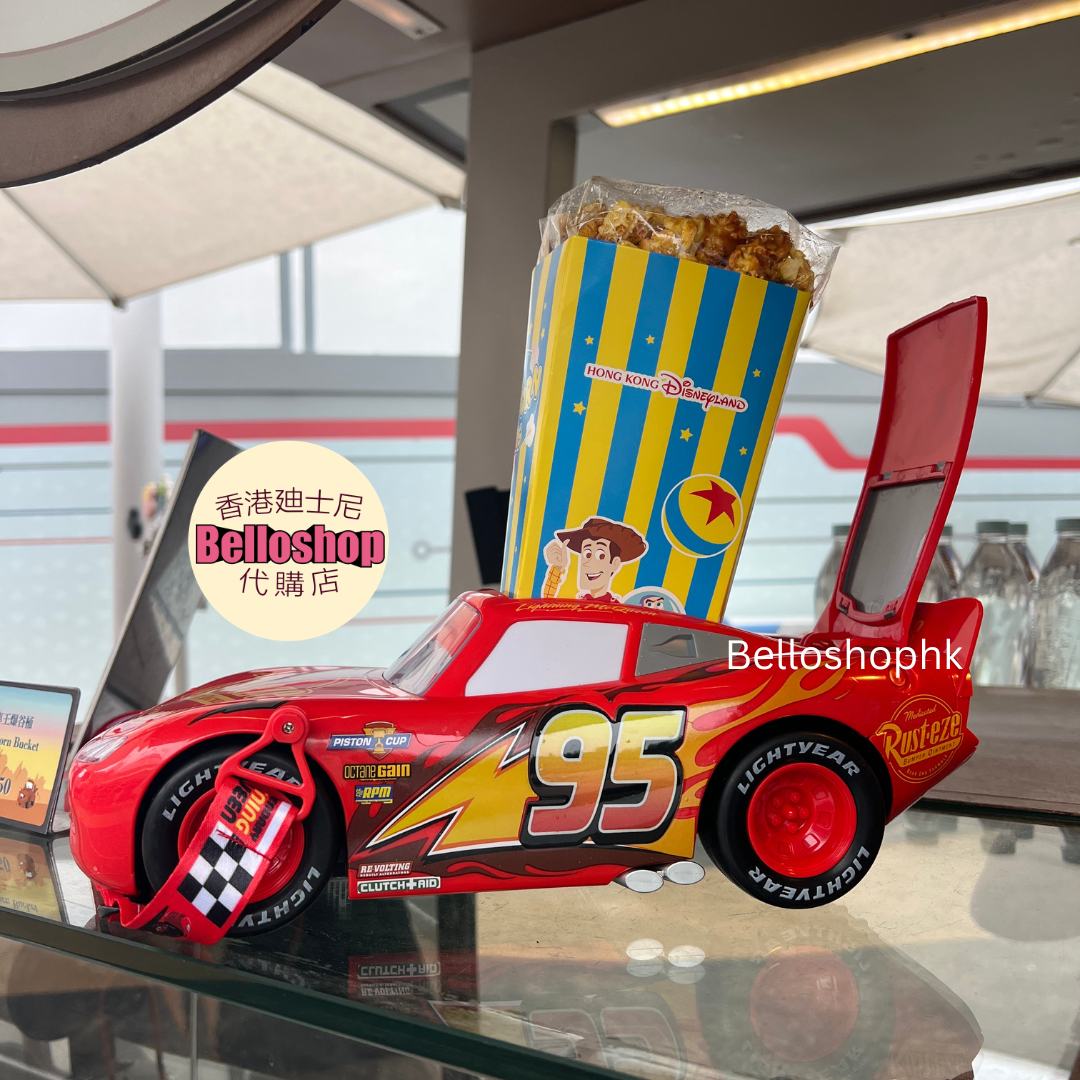 HKDL - Lightning McQueen Popcorn Bucket (Release Date : 11 Jun