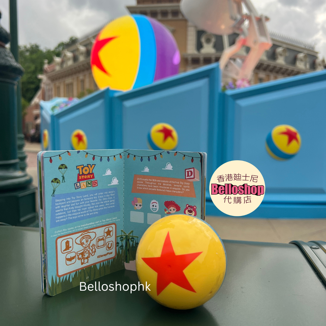HKDL - Magic Passport (Full Stamped with One Random Pixar