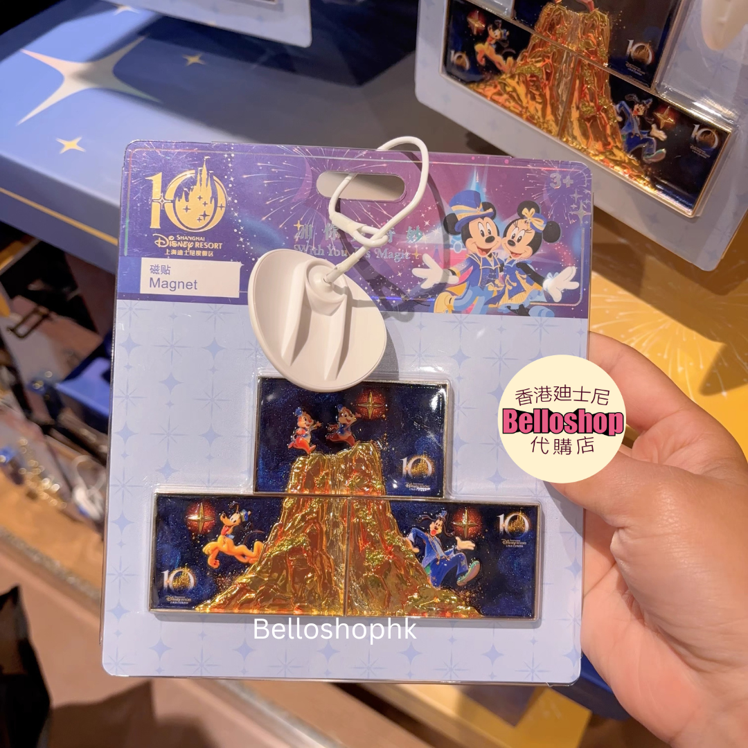 SHDR - Castle 3-Piece Puzzle Magnet Set 