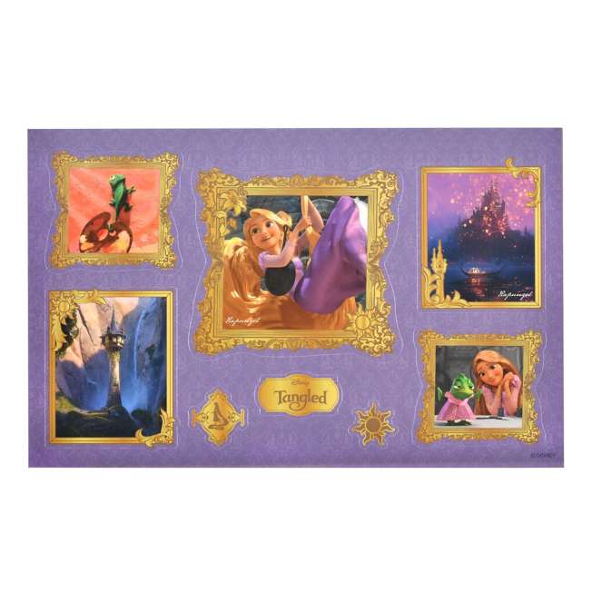 アールグラージュ　ディズニー JDS - Tangled Museum-Style Sticker Collection (Release Date : 01