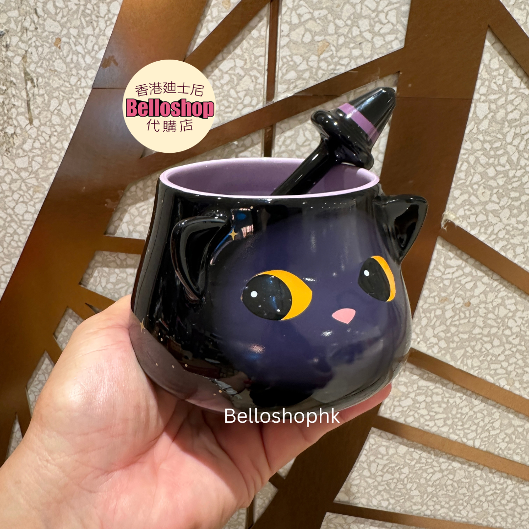 Starbucks Hong Kong - Witch Cat Acrylic Phone Stand 