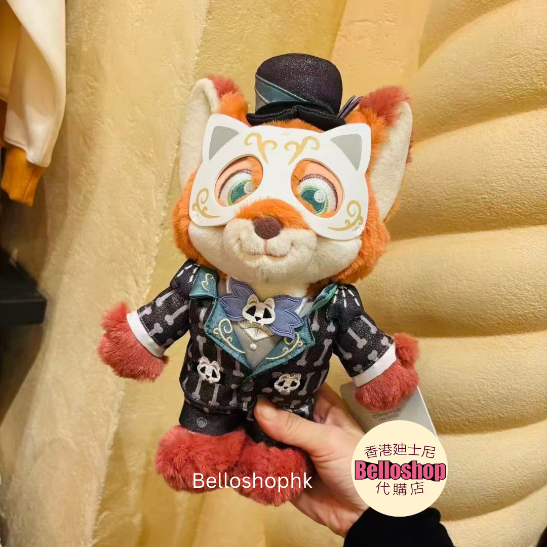 HKDL - GODIVA x Winnie the Pooh Plush Keychain Caramel Chocolate