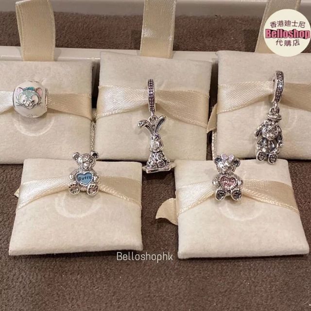 PANDORA Disney ダッフィー HKDL - Disney x Pandora Duffy and friends Charms | BELLOSHOPHK LIMITED