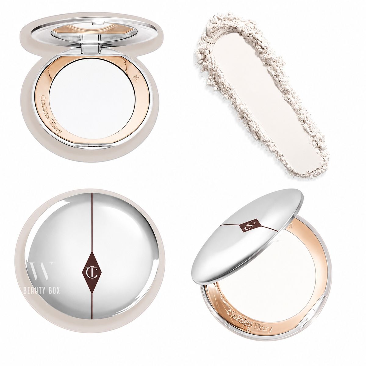 Charlotte Tilbury 小銀盤輕盈無瑕柔光蜜粉CT Airbrush Soft Light