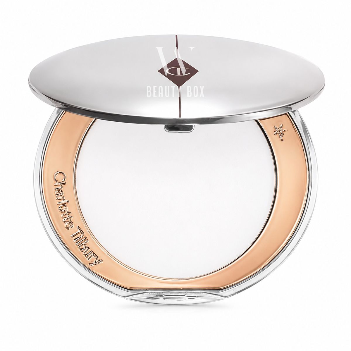 Charlotte Tilbury 最新作 ソフトライトパウダー 小銀盤 Charlotte Tilbury 小銀盤輕盈無瑕柔光蜜粉CT Airbrush Soft Light